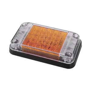 Luz de Advertencia de 7X4in, Color Ámbar, Con Luce