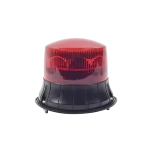 Burbuja LED giratoria color rojo, 9 LEDs, montaje