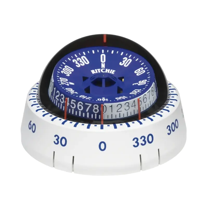 Brújula de navegación serie táctica en color blanc