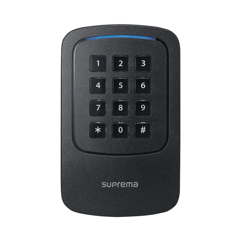 Lector Esclavo de Tarjetas con teclado de uso en exterior,