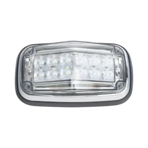 Luz de advertencia 8 X 4in, Color Rojo Claro, IP67