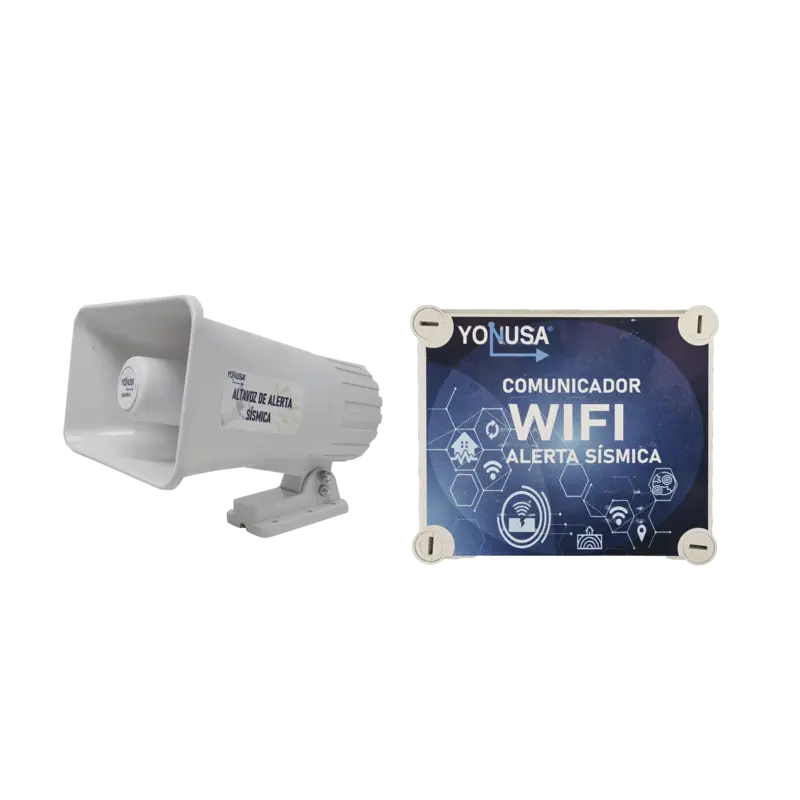 KIT de Alertamiento SISMICO con Audio Oficial SASMEX por WIF