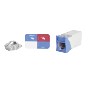 Jack Z-MAX UTP Categoría 6, Montaje híbrido en Pla