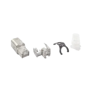 Plug RJ45 Cat6A Blindado, Terminación en Campo, Co