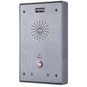 Intercomunicador IP, 2 líneas SIP, 2 rel