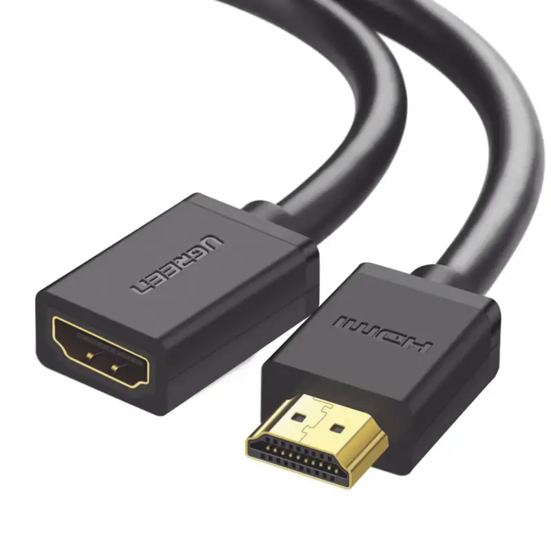 Cable extensor HDMI de 1 M - 4K@60Hz - 3D - HDR - Macho a H