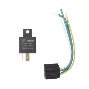 Relevador de 5 pines automotriz de 12 volts