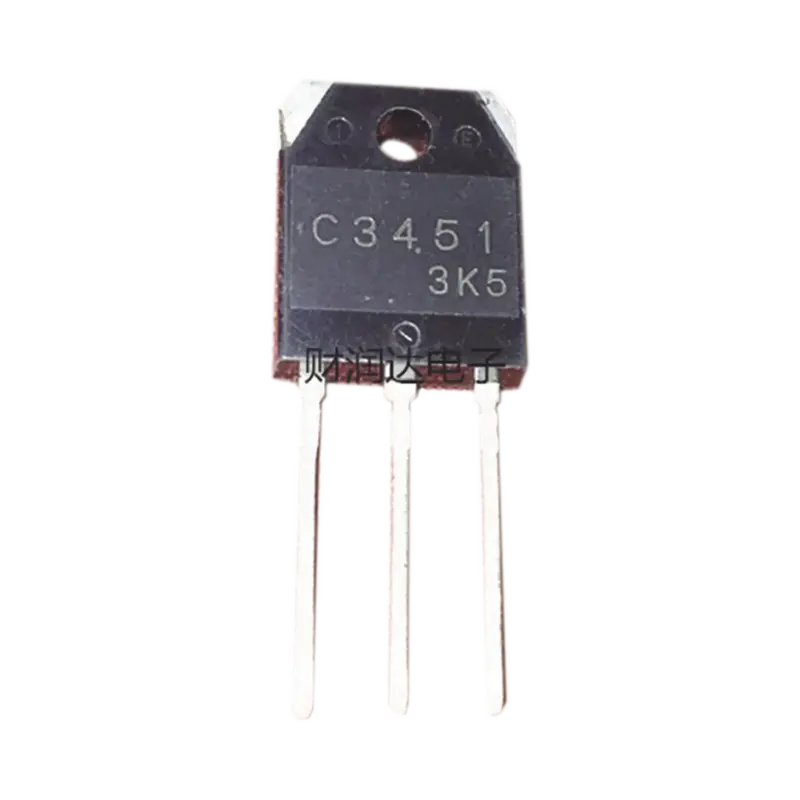 Transistor de Potencia en Silicio tipo NPN, 500 Vc-b, 15 A.