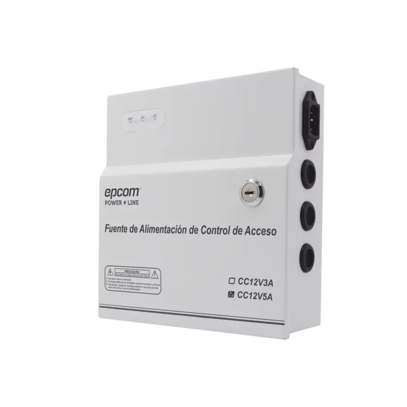 Fuente de Alimentación - 1 Salida 11-15 Vcc - 5 A - Tempori