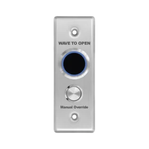 Botón de Salida Doble con Aro Iluminado IP65 Diseñ