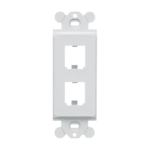 Marco de Módulo Dúplex, Para Placas Frontales Está