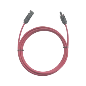 Cable Fotovoltaico 1 metro Color Rojo Calibre 10 A