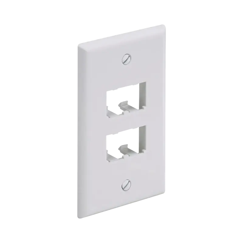 Placa de Pared Vertical Clásica, Salida Para 4 Puertos Mini-