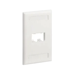 Placa de Pared Vertical Clásica, Salida Para 2 Pue