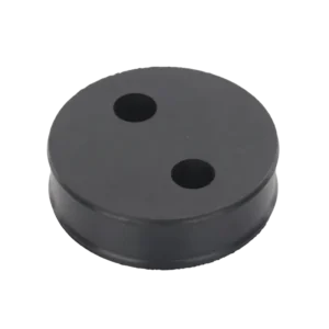 Inserto de Caucho de 4in Con Dos Orificios para Ca