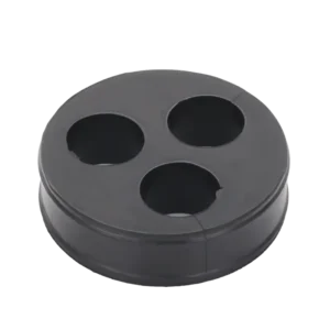Inserto de Caucho de 4in Con Tres Orificios para C