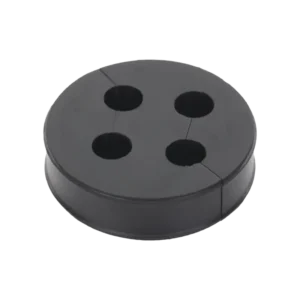 Inserto de Caucho de 4in Con Cuatro Orificios para