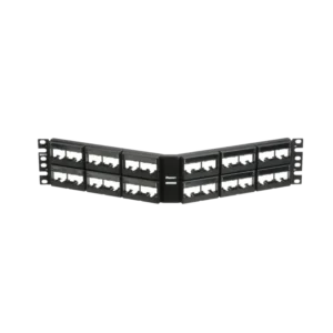 Panel de Parcheo Modular Mini-Com Sin Conectores,