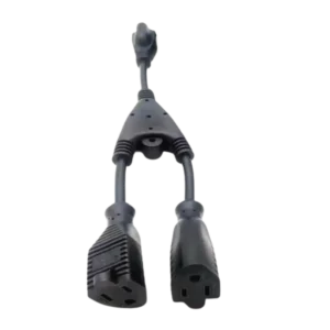 Cable con derivación Vca 1 Entrada macho Vca 2 sal