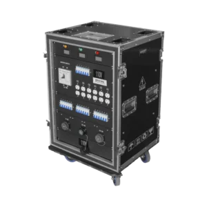 Centro de carga movil para instalaciones temporale