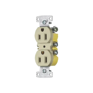 Contacto Duplex 15A 125V/ 2 Polos 3 Hilos Cableado