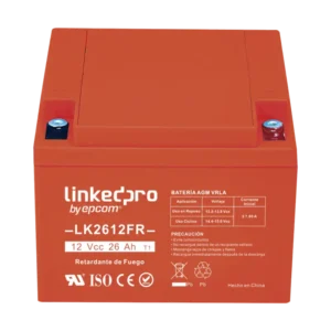 Batería 12 V 26 Ah UL Tecnología AGM-VRLA Vida úti