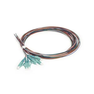 Kit de 6 Pigtails LC Multimodo OM3 50/125, conecto