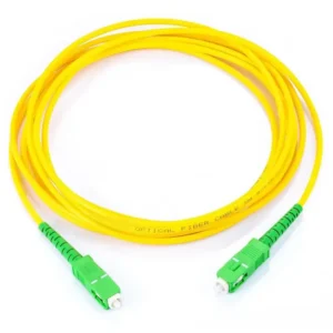 Jumper de Fibra Óptica Monomodo SC/APC-SC/APC Simp