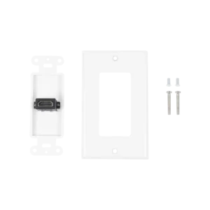 Placa de pared 1 puerto HDMI hembra a hembra