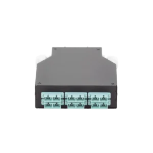 Distribuidor de Fibra Óptica para Riel Din, 6 Acop