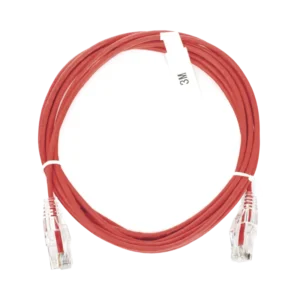 Cable de Parcheo Slim UTP Cat6 - 3 m Rojo Diámetro