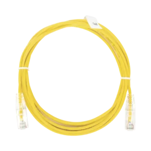 Cable de Parcheo Slim UTP Cat6 - 3 m Amarillo Diám