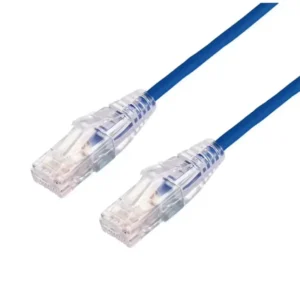 Cable de Parcheo Slim UTP Cat6A - 1 m Azul, Diámet