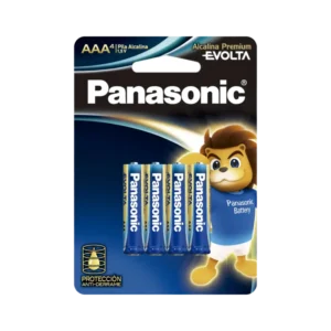 Batería Alcalina AAA 1.5V EVOLTA No recargable Paq