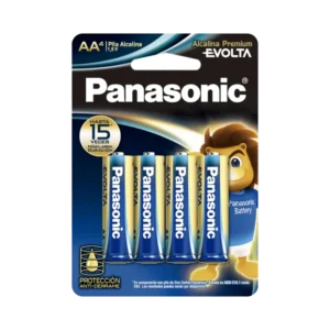 Batería Alcalina AA 1.5V EVOLTA No recargable Paqu