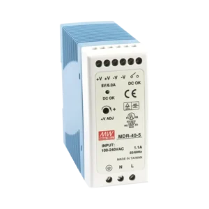 Fuente de poder Industrial Riel Din 5Vcc, 40W