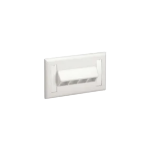 Placa de Pared Horizontal, Salida Para 4 Puertos K