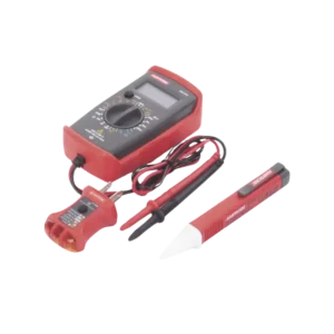 KIT Básico 3 en 1 con Multímetro Digital + Detecto