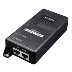 Inyector PoE 802.3 af/at, Hasta 30 W, con Puertos