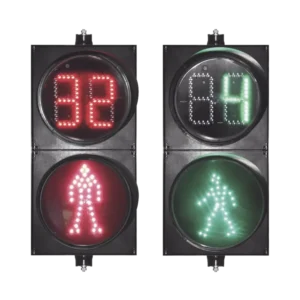 Semáforo Peatonal Cuenta Regresiva Rojo Verde Dina