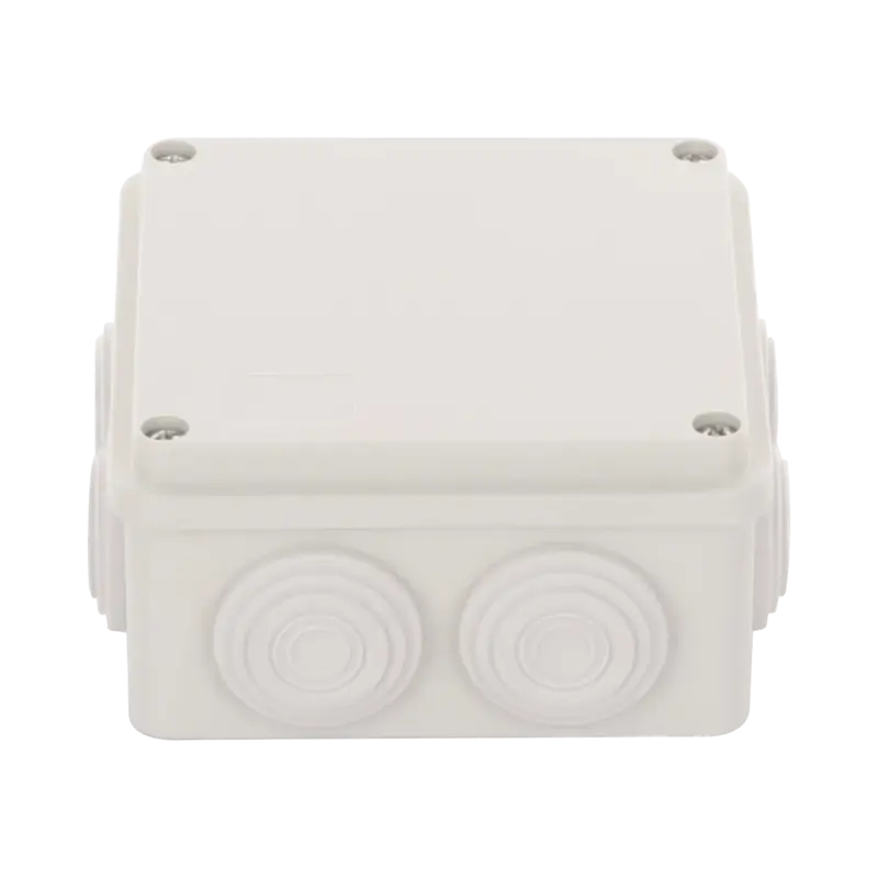 Caja Derivación-Conexión de Plástico 100 X 100 X 54 mm con 7