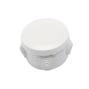 Caja Derivación-Conexión de Plástico Circular con