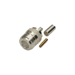 Conector N Hembra, de Anillo Plegable para Cables
