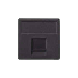 Módulo Color Grafito con 1 Espacio para Jack Keyst