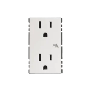 Módulo Color Blanco Duplex de Contactos Eléctricos