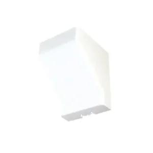 Derivación techo a canaleta color blanco de PVC au