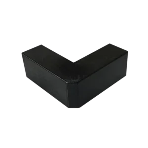 Esquinero Exterior Color Negro de PVC Auto Axtingu