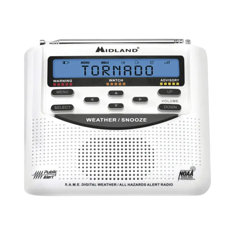 Radio receptor del Sistema de Alerta Sísmica Mexicano y mete