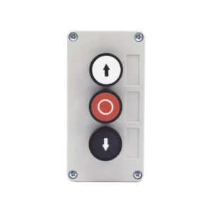 Botonera Triple Para Barreras Vehiculares, Operado