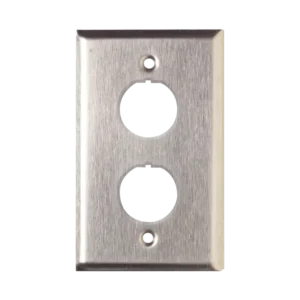 Placa de Pared Reforzada, de Acero Inoxidable, Par